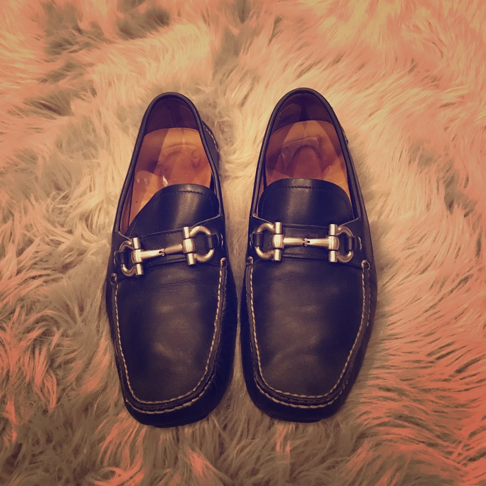 $695 Ferragamo Men’s Bit Loafer